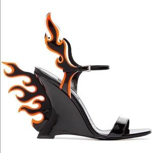 Prada Flame Sandals